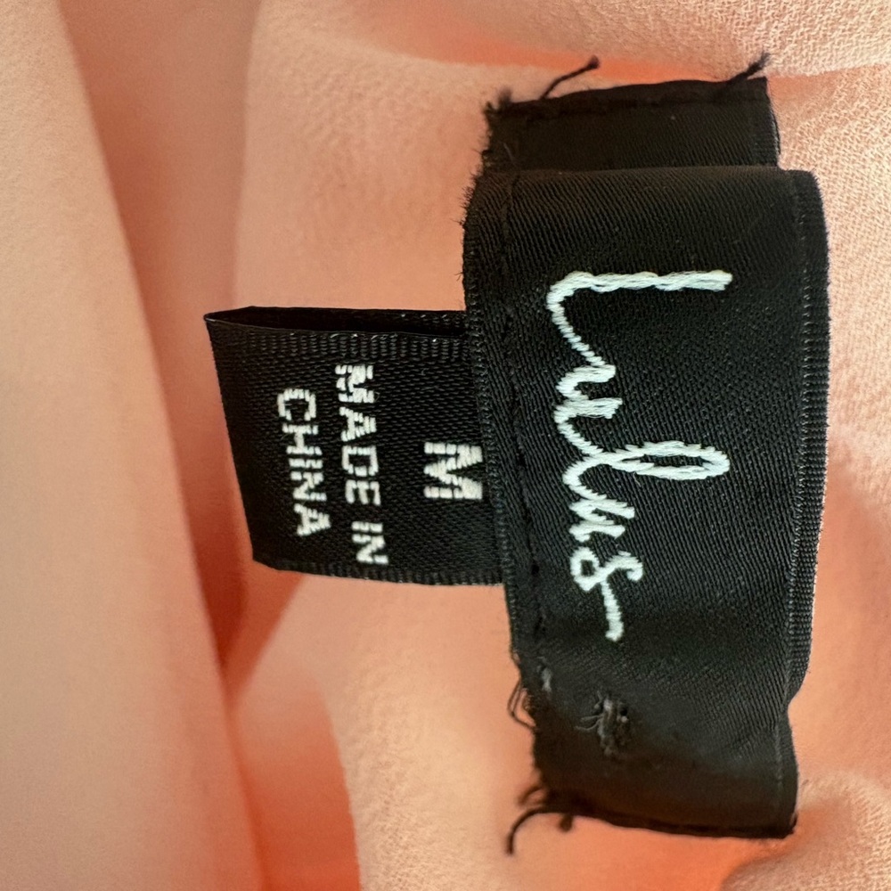 SALE!! 🔥Lulu's Blush One-Shoulder Gown, M - Picture 7 of 7